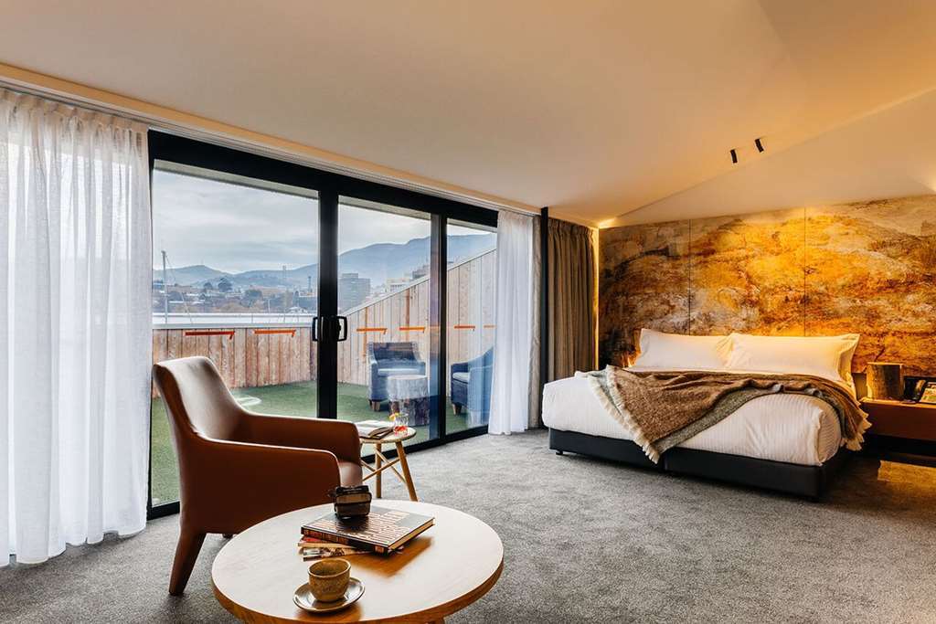 Macq 01 Hotel Hobart Habitación foto A room at the hotel